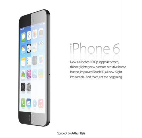 iPhone 6 concept cực đẹp với màn hình bằng đá sapphire - 2